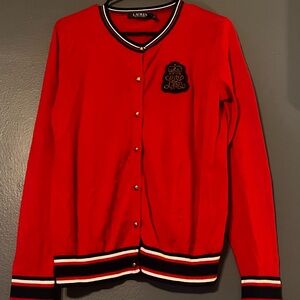 Bullion-Patch Cardigan